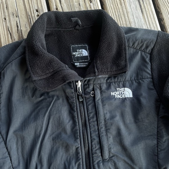 The North Face Jackets & Blazers - North Face‎ Polartec Denali Women's Medium Black Full Zip Jacket FLAW